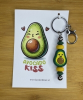 Sleutel-/tashanger Avocado