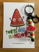 Sleutel-/tashanger Melon