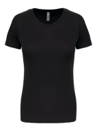 Dames Sportshirt zwart
